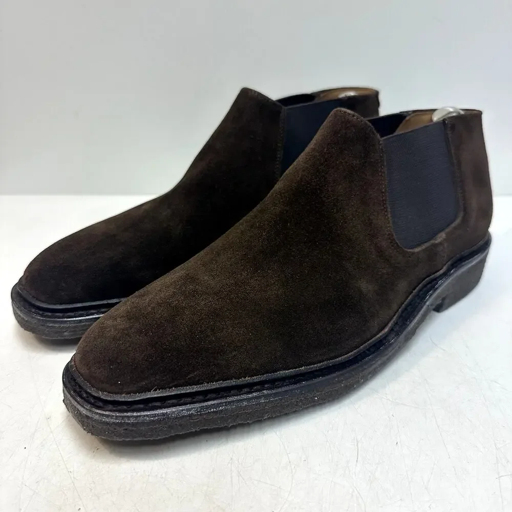 NWOT Polo Ralph Lauren x Alfred Sargent Suede Chelsea Boot Made in England 11 D